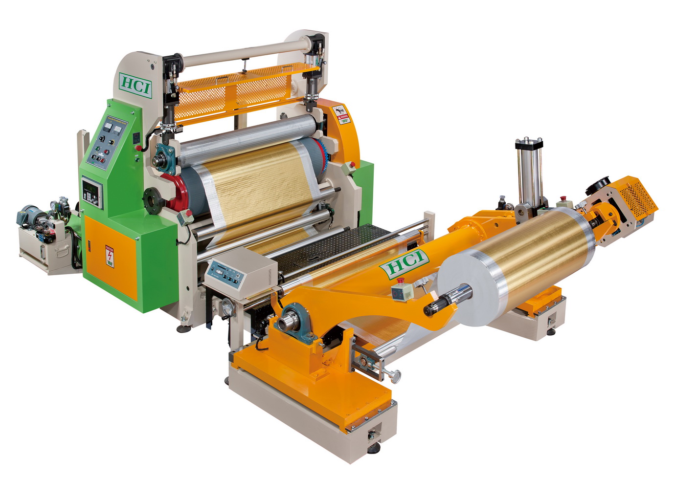 The newest model of HCI embossing machine